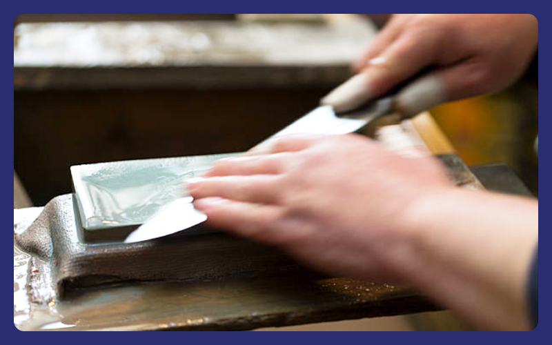 Messen slijpen Hoeksche Waard